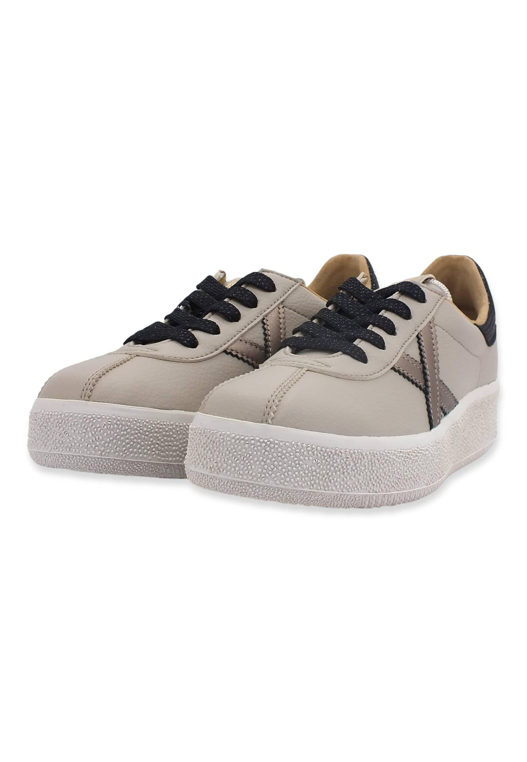MUNICH Barru Sky 91 Sneaker Donna Beige Tortora Black 8295091 - Sandrini Calzature e Abbigliamento