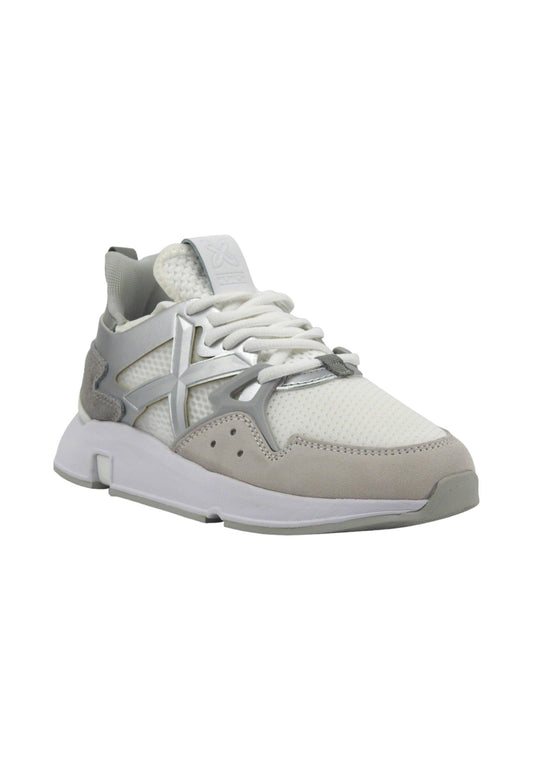 MUNICH Click Women 67 Sneaker Donna White Grey 4172067 - Sandrini Calzature e Abbigliamento