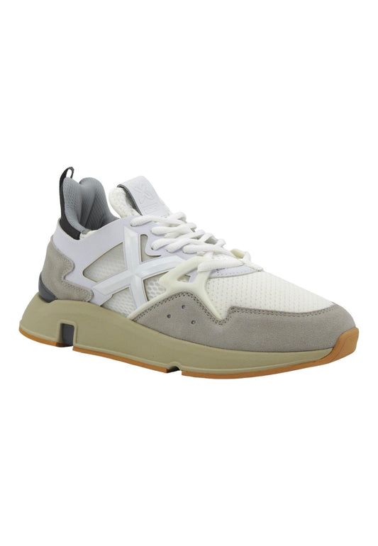 MUNICH Clik 64 Sneaker Uomo White Grey 4172064 - Sandrini Calzature e Abbigliamento