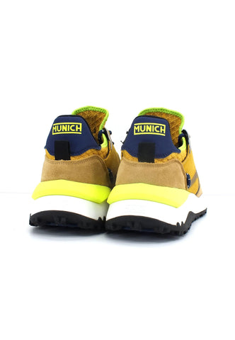MUNICH Doro 02 Sneaker Uomo Senape Blue 8772002 - Sandrini Calzature e Abbigliamento