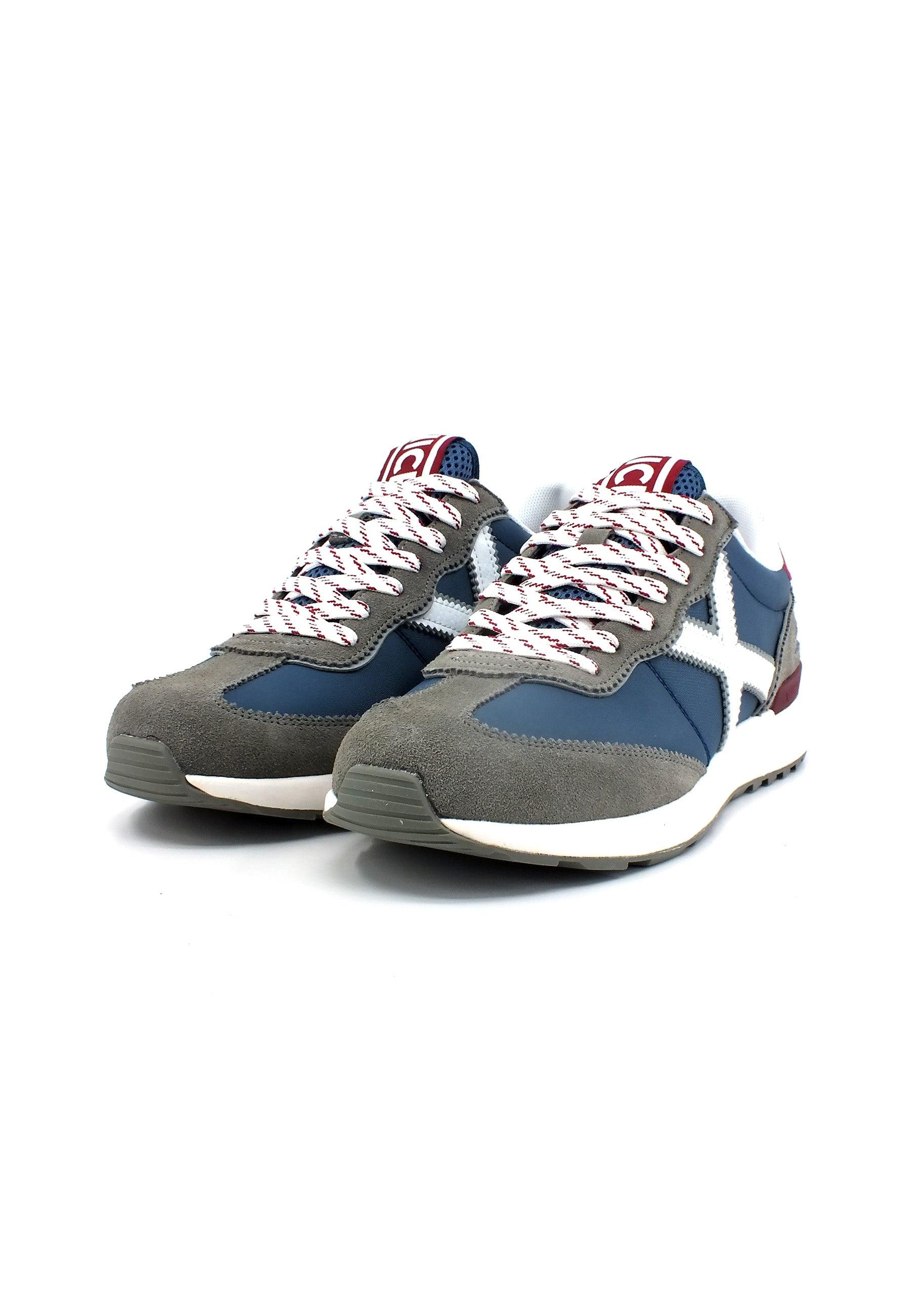 MUNICH Dynamo 54 Sneaker Uomo Blue Grey White 8700054 - Sandrini Calzature e Abbigliamento