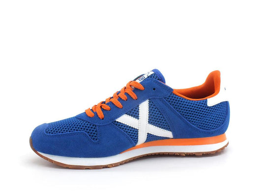 MUNICH Massana 475 Sneaker Blue White Orange 8620475 - Sandrini Calzature e Abbigliamento