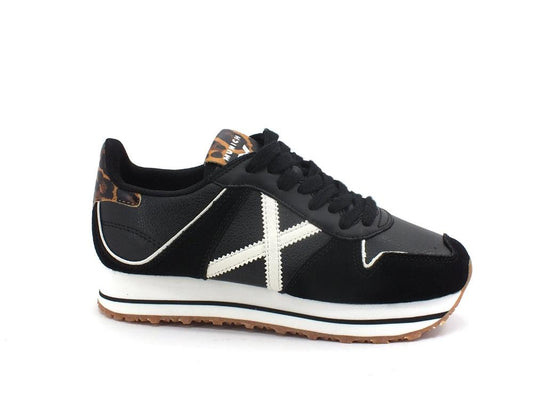 MUNICH Massana Sky 154 Sneaker Logo Black White 8810154 - Sandrini Calzature e Abbigliamento