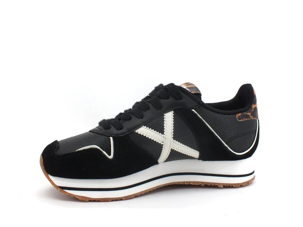 MUNICH Massana Sky 154 Sneaker Logo Black White 8810154 - Sandrini Calzature e Abbigliamento