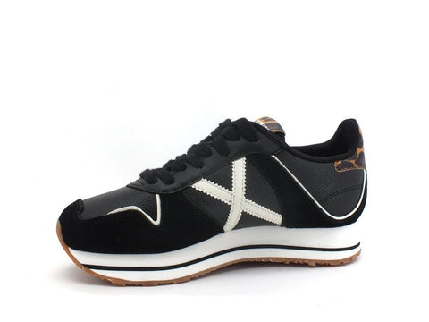 MUNICH Massana Sky 154 Sneaker Logo Black White 8810154 - Sandrini Calzature e Abbigliamento