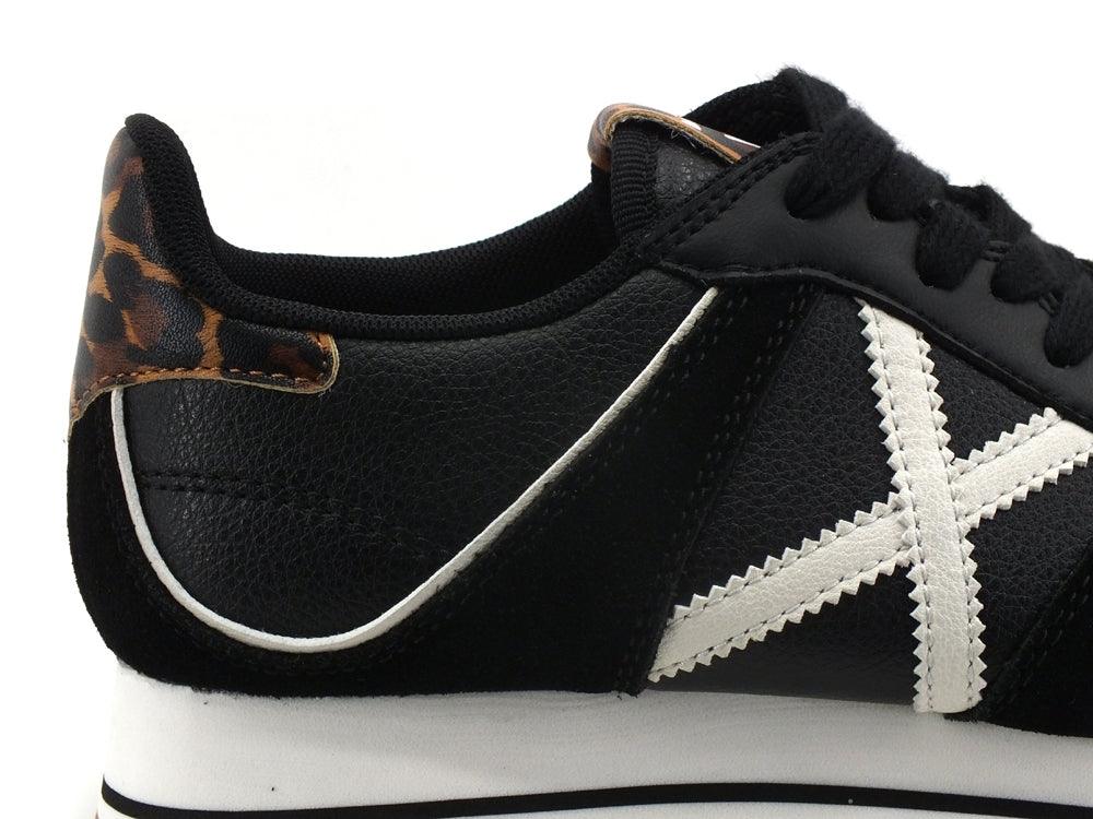 MUNICH Massana Sky 154 Sneaker Logo Black White 8810154 - Sandrini Calzature e Abbigliamento