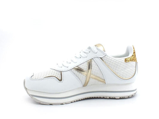 MUNICH Massana Sky 159 Sneaker White Gold 8810159 - Sandrini Calzature e Abbigliamento