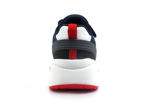 MUNICH Mini Track Vco 43 Sneaker Blue Red Grey 8890043 - Sandrini Calzature e Abbigliamento