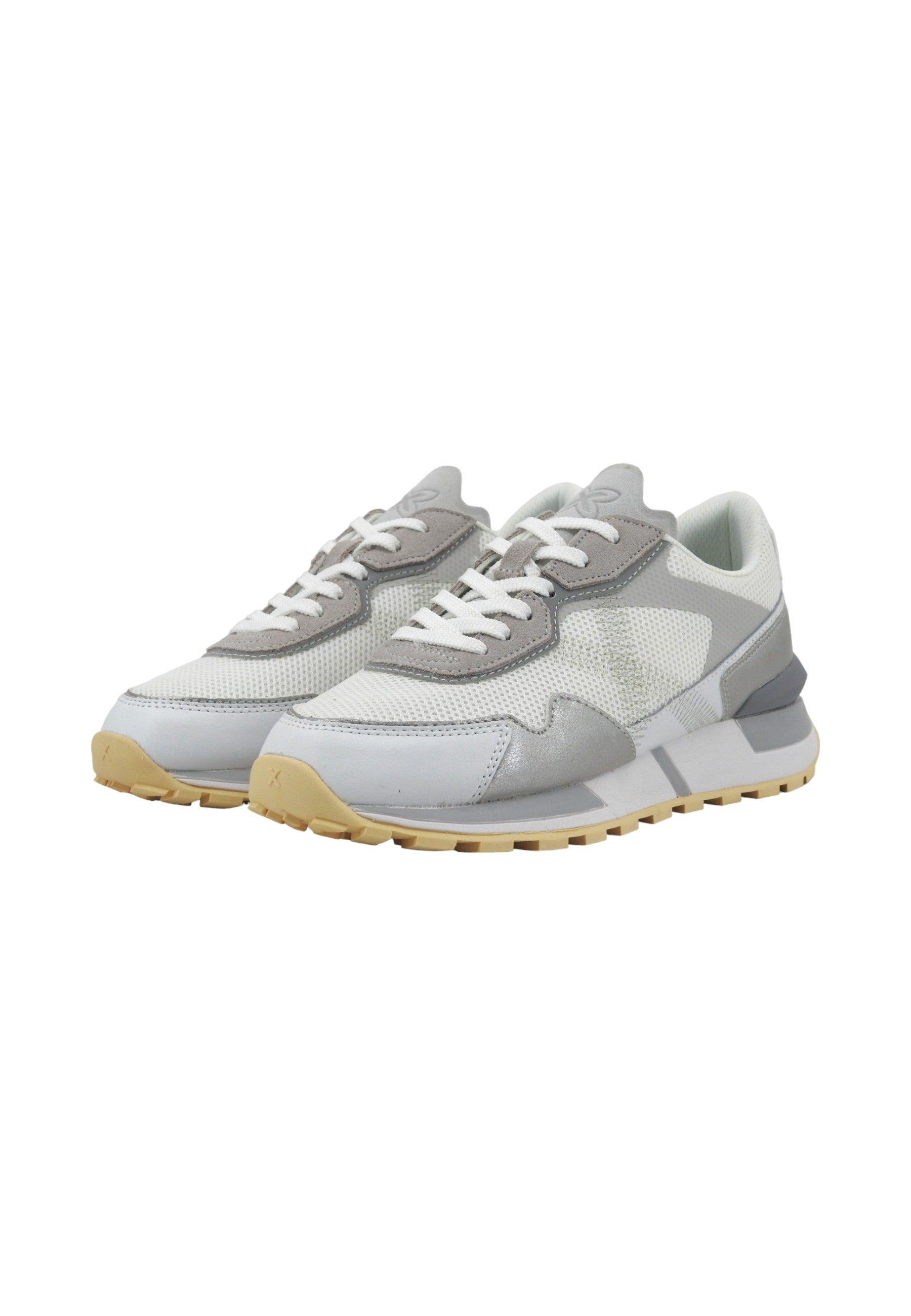 MUNICH Pulsar 01 Sneaker Donna White Grey Silver 8211001 - Sandrini Calzature e Abbigliamento