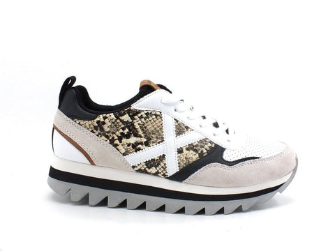 MUNICH Ripple 27 Sneaker Logo White Snake 8765027 - Sandrini Calzature e Abbigliamento