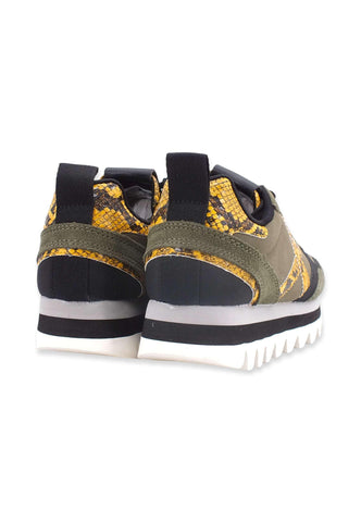 MUNICH Ripple 38 Sneaker Donna M.Green Yellow Python 8765038 - Sandrini Calzature e Abbigliamento