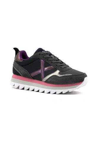 MUNICH Ripple 50 Sneaker Donna Dark Grey Purple 8765050 - Sandrini Calzature e Abbigliamento