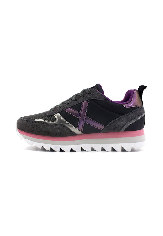 MUNICH Ripple 50 Sneaker Donna Dark Grey Purple 8765050 - Sandrini Calzature e Abbigliamento