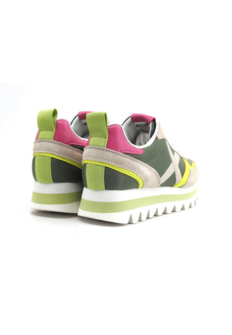 MUNICH Ripple 60 Sneaker Donna Green Beige Fuxia Yellow Fantasia 8765060 - Sandrini Calzature e Abbigliamento