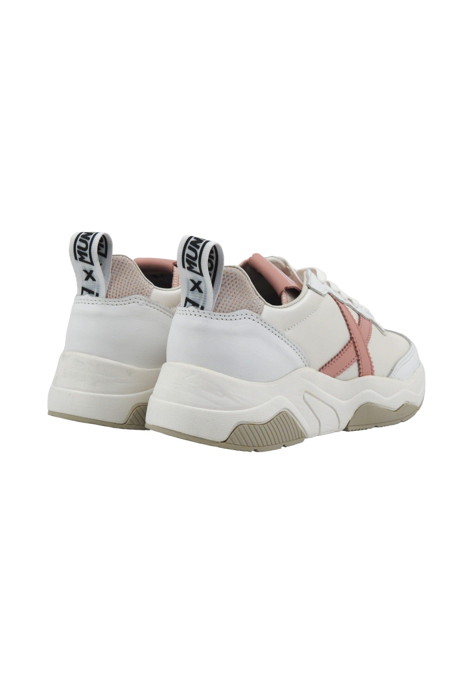 MUNICH Wave 156 Sneaker Donna White Pearl Rose 8770156 - Sandrini Calzature e Abbigliamento