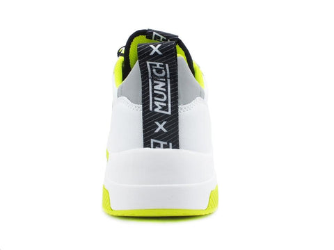 MUNICH Wave 52 Sneaker Donna White Fluo Yellow 8770052 - Sandrini Calzature e Abbigliamento