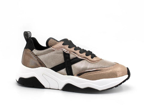 MUNICH Wave 77 Sneaker Rose Gold Black 8770077 - Sandrini Calzature e Abbigliamento
