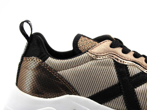 MUNICH Wave 77 Sneaker Rose Gold Black 8770077 - Sandrini Calzature e Abbigliamento