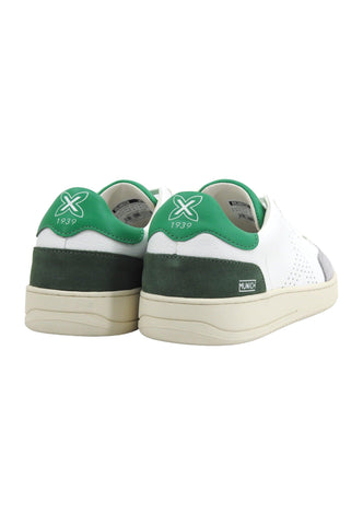 MUNICH X Court 05 Sneaker Uomo White Grey Green 8837005 - Sandrini Calzature e Abbigliamento
