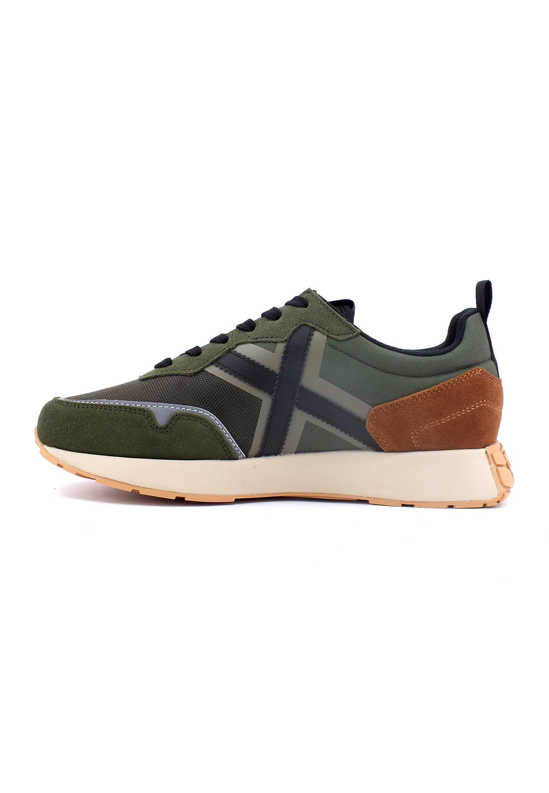 MUNICH Xemine 43 Sneaker Uomo Green Cuoio 8907043 - Sandrini Calzature e Abbigliamento