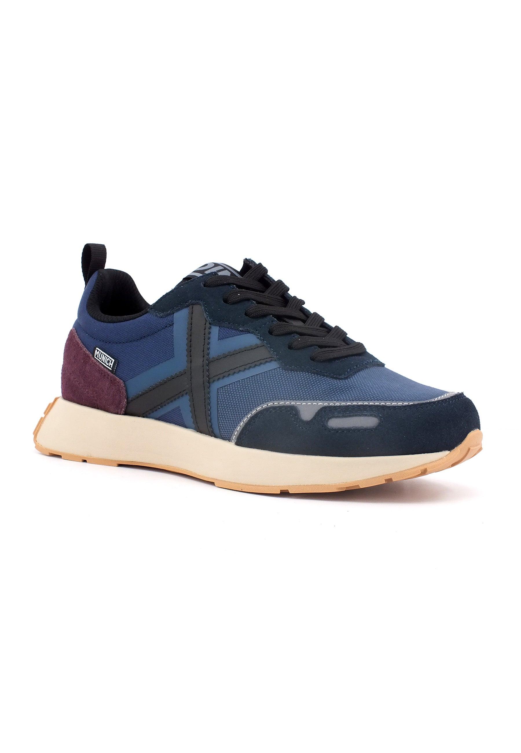 MUNICH Xemine 44 Sneaker Uomo Navy Purple 8907044 - Sandrini Calzature e Abbigliamento