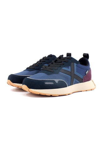 MUNICH Xemine 44 Sneaker Uomo Navy Purple 8907044 - Sandrini Calzature e Abbigliamento