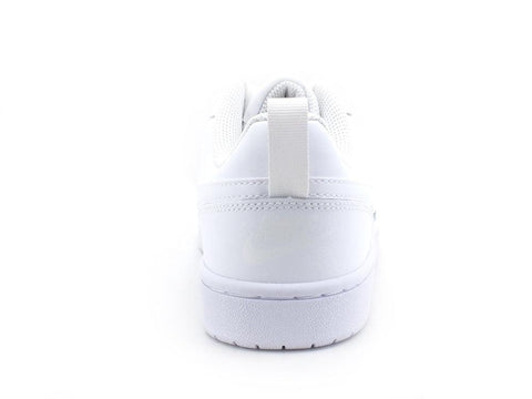 NIKE Court Borough Low 2 GS Sneaker White BQ5448-100 - Sandrini Calzature e Abbigliamento