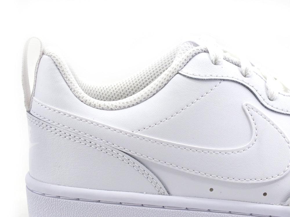 NIKE Court Borough Low 2 GS Sneaker White BQ5448-100 - Sandrini Calzature e Abbigliamento