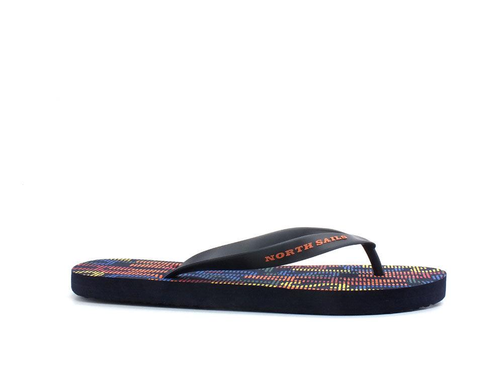NORTH SAILS Ciabatta Infradito Gomma Navy Blue SANDYPOP080 - Sandrini Calzature e Abbigliamento