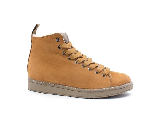 PAN CHIC Ankle Boot Nubuk Shearling Sneaker Pelo Camel P01W1400200004 - Sandrini Calzature e Abbigliamento