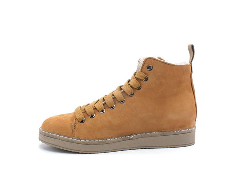 PAN CHIC Ankle Boot Nubuk Shearling Sneaker Pelo Camel P01W1400200004 - Sandrini Calzature e Abbigliamento