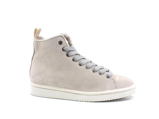 PAN CHIC Ankle Boot Nubuk Shearling Sneaker Pelo Dove Grey P01W140020004 - Sandrini Calzature e Abbigliamento