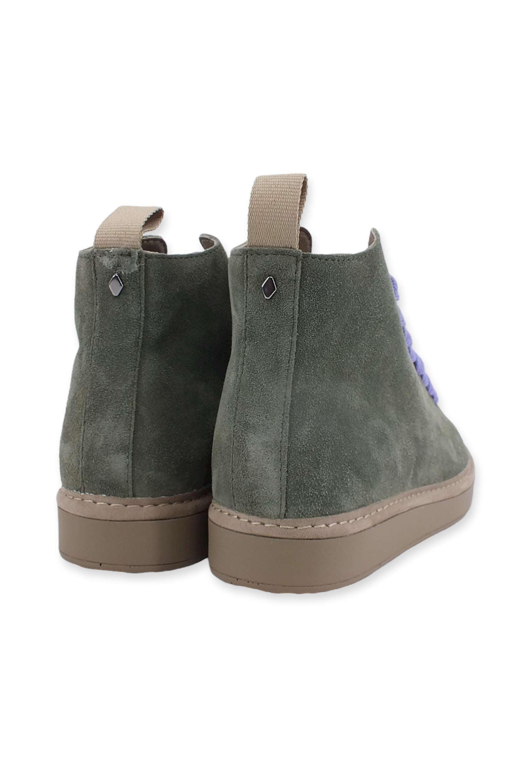 PAN CHIC Ankle Boot Sneaker Donna Military Green Urban Violet P01W1400200005 - Sandrini Calzature e Abbigliamento
