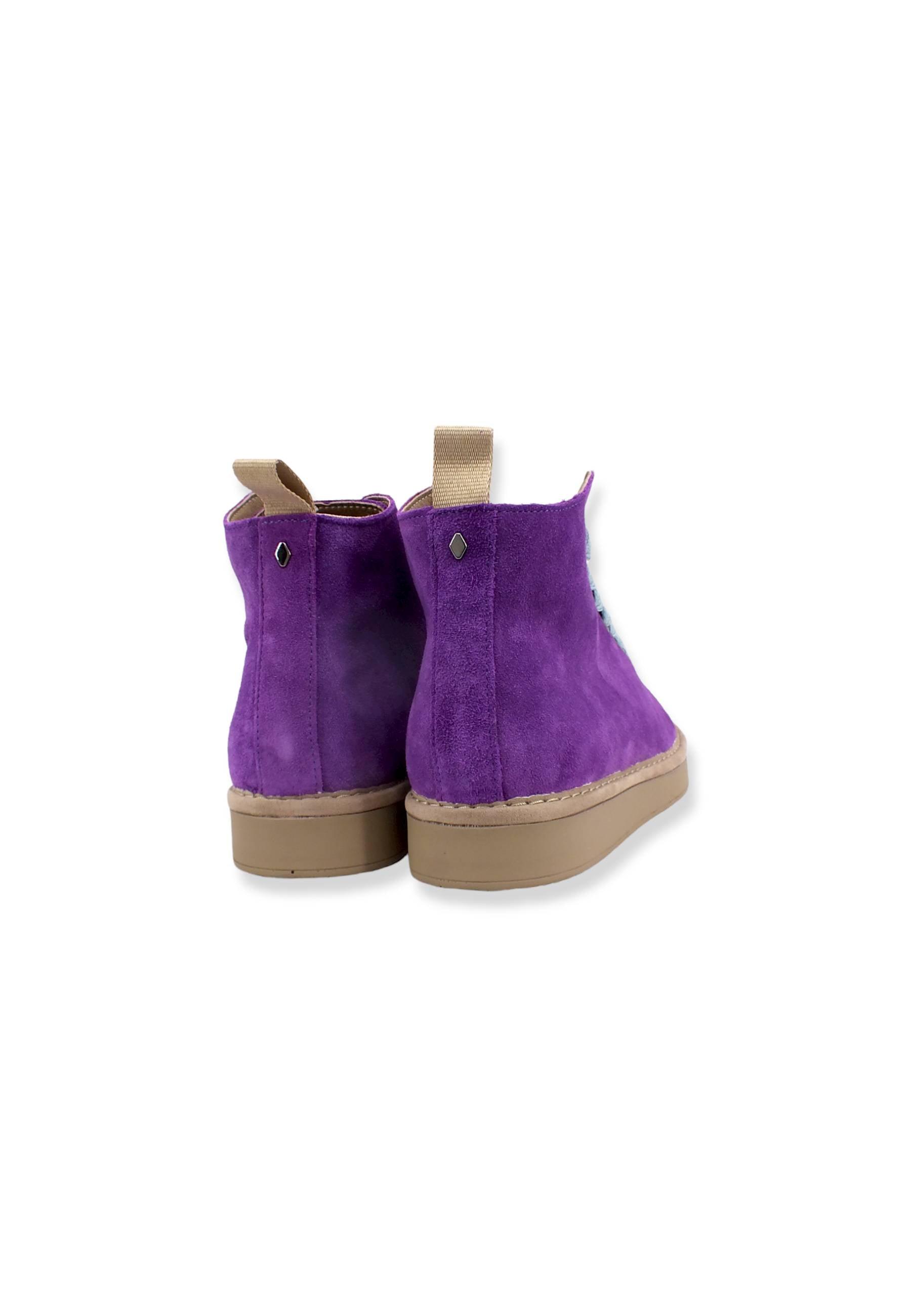 PAN CHIC Ankle Boot Sneaker Donna Violet Azure P01W1400200005 - Sandrini Calzature e Abbigliamento