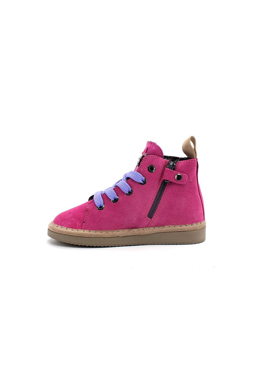 PAN CHIC Ankle Boot Sneaker Pelo Bimbo Dancing Pink Urban Violet P01K1400200006 - Sandrini Calzature e Abbigliamento