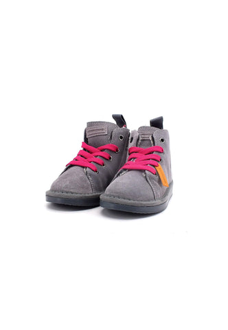 PAN CHIC Ankle Boot Sneaker Pelo Bimbo Grey Fuchsia P01B1400200006 - Sandrini Calzature e Abbigliamento