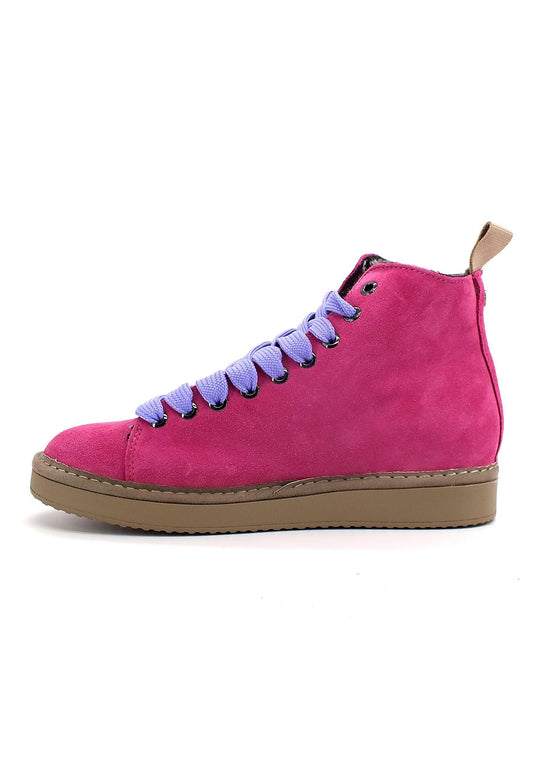 PAN CHIC Ankle Boot Sneaker Pelo Donna Dancing Pink Urban Violet P01W1400200006 - Sandrini Calzature e Abbigliamento