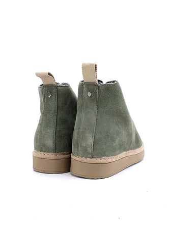 PAN CHIC Ankle Boot Sneaker Pelo Donna Green P01W1400200006 - Sandrini Calzature e Abbigliamento