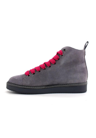 PAN CHIC Ankle Boot Sneaker Pelo Donna Grey Fuchsia P01W1400200006 - Sandrini Calzature e Abbigliamento