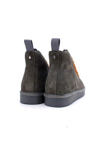 PAN CHIC Ankle Boot Sneaker Pelo Donna Khaki Burnt Orange P01W1400200006 - Sandrini Calzature e Abbigliamento