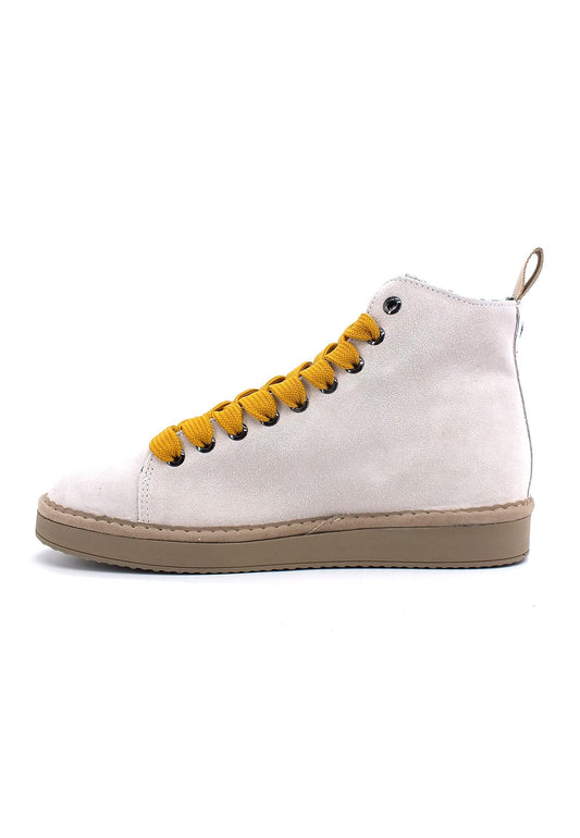 PAN CHIC Ankle Boot Sneaker Pelo Donna Whitecap Yellow P01W1400200006 - Sandrini Calzature e Abbigliamento