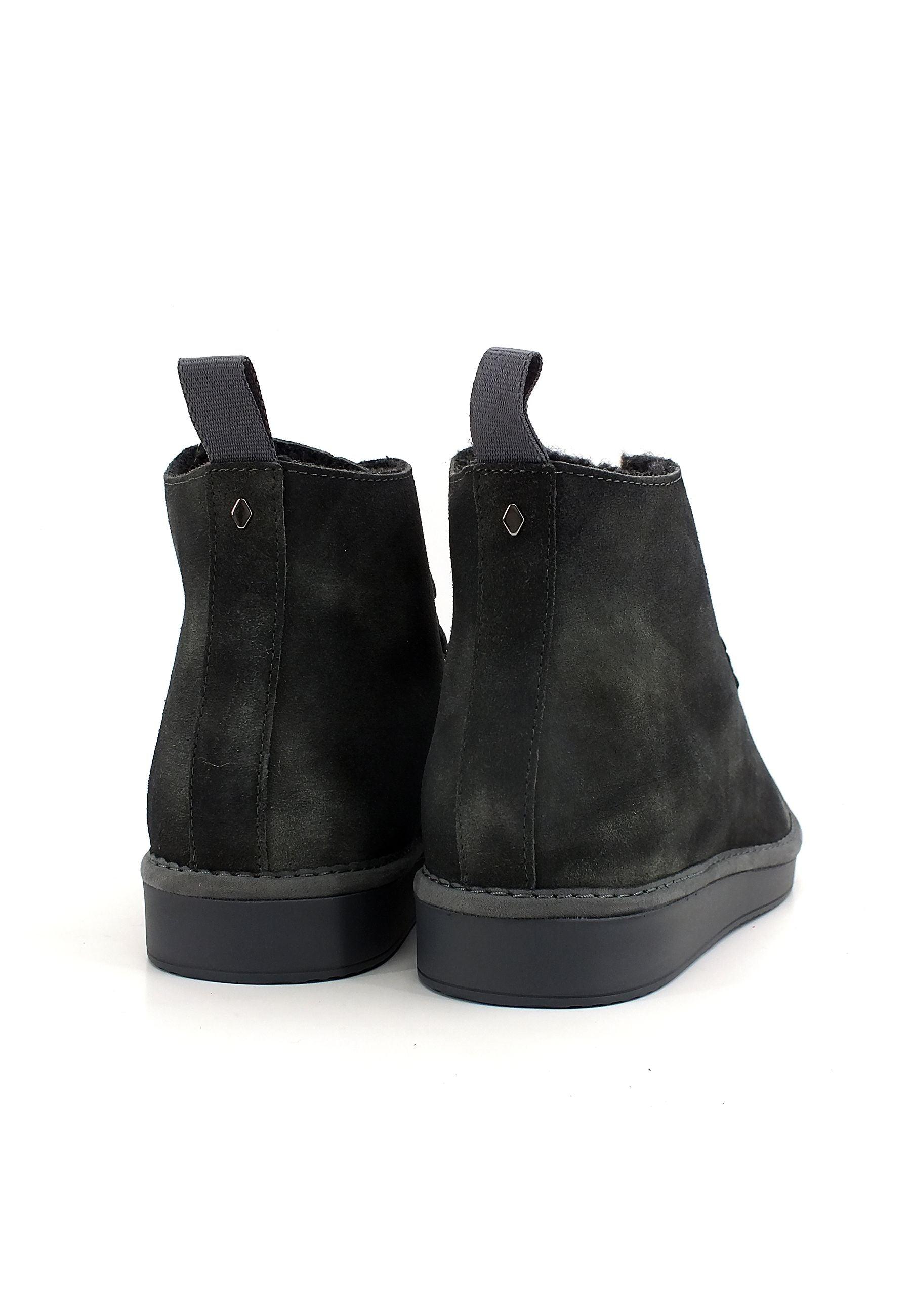 PAN CHIC Ankle Boot Sneaker Pelo Uomo Anthracite P01M1400200300 - Sandrini Calzature e Abbigliamento