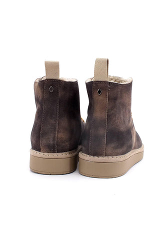 PAN CHIC Ankle Boot Sneaker Pelo Uomo Brown P01M1400200300 - Sandrini Calzature e Abbigliamento
