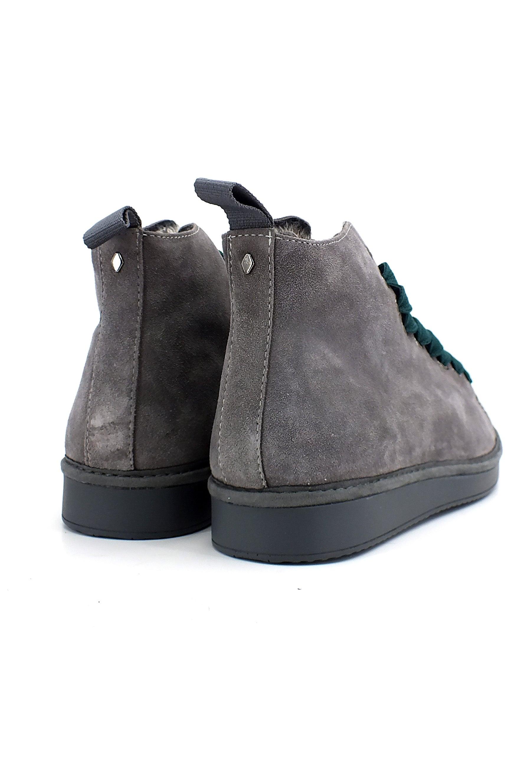 PAN CHIC Ankle Boot Sneaker Pelo Uomo Grey Petrol P01M1400200006 - Sandrini Calzature e Abbigliamento