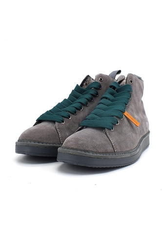 PAN CHIC Ankle Boot Sneaker Pelo Uomo Grey Petrol P01M1400200006 - Sandrini Calzature e Abbigliamento