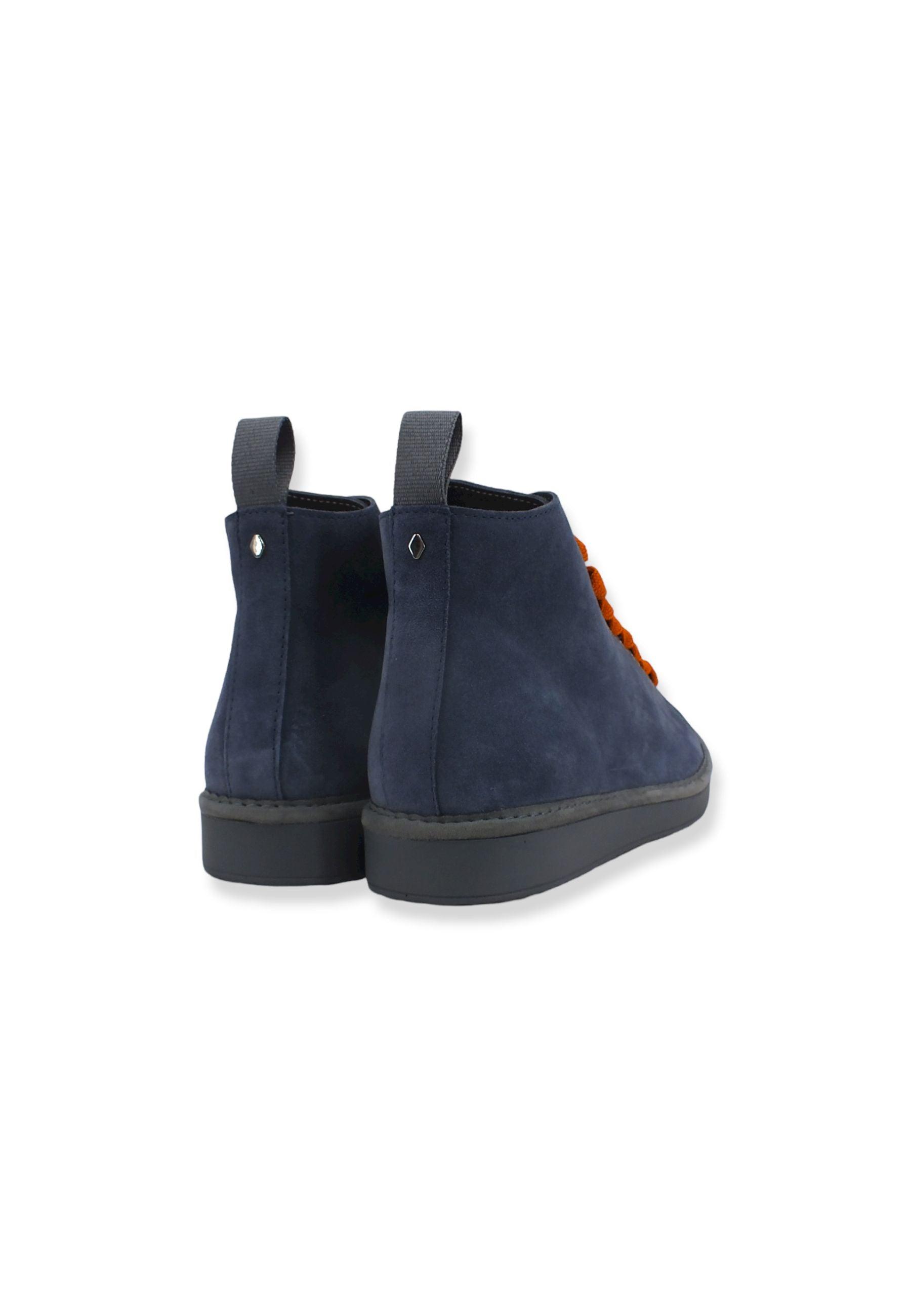 PAN CHIC Ankle Boot Sneaker Uomo Dark Blu Burnt Orange P01M1400200005 - Sandrini Calzature e Abbigliamento