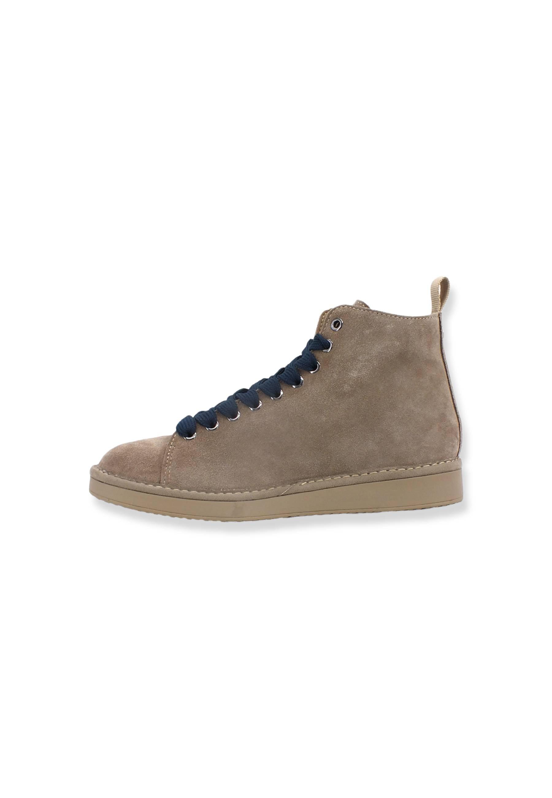 PAN CHIC Ankle Boot Sneaker Uomo Grigio Walnut Cobalt P01M1400200005 - Sandrini Calzature e Abbigliamento