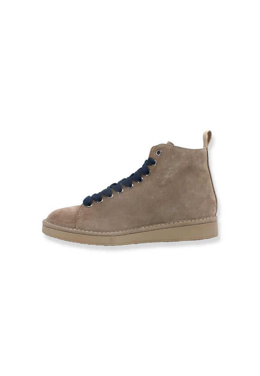 PAN CHIC Ankle Boot Sneaker Uomo Grigio Walnut Cobalt P01M1400200005 - Sandrini Calzature e Abbigliamento