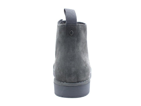 PAN CHIC Ankle Boot Suede Sneaker Pelo Anthracite Electric Blue P01M1400200006 - Sandrini Calzature e Abbigliamento