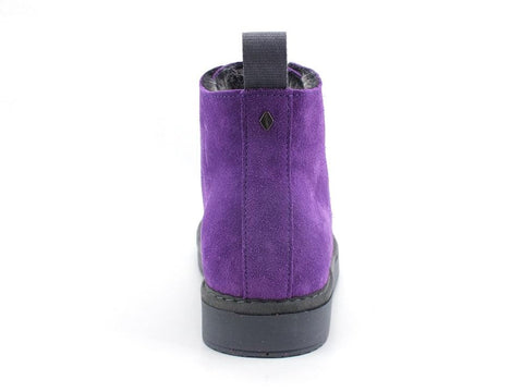 PAN CHIC Ankle Boot Suede Sneaker Pelo Violet Yellow P01W1400200006 - Sandrini Calzature e Abbigliamento